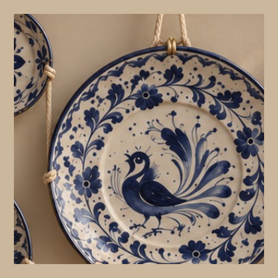 Individual San Antonio Palopó ceramic plate
