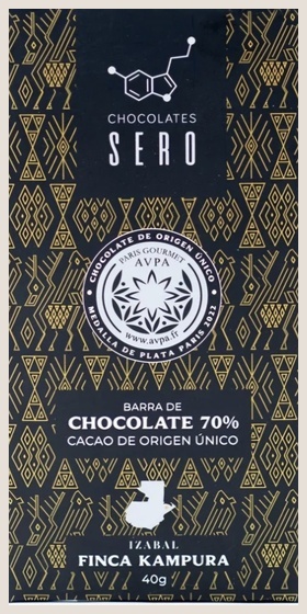 Sero 70% dark chocolate 40 g